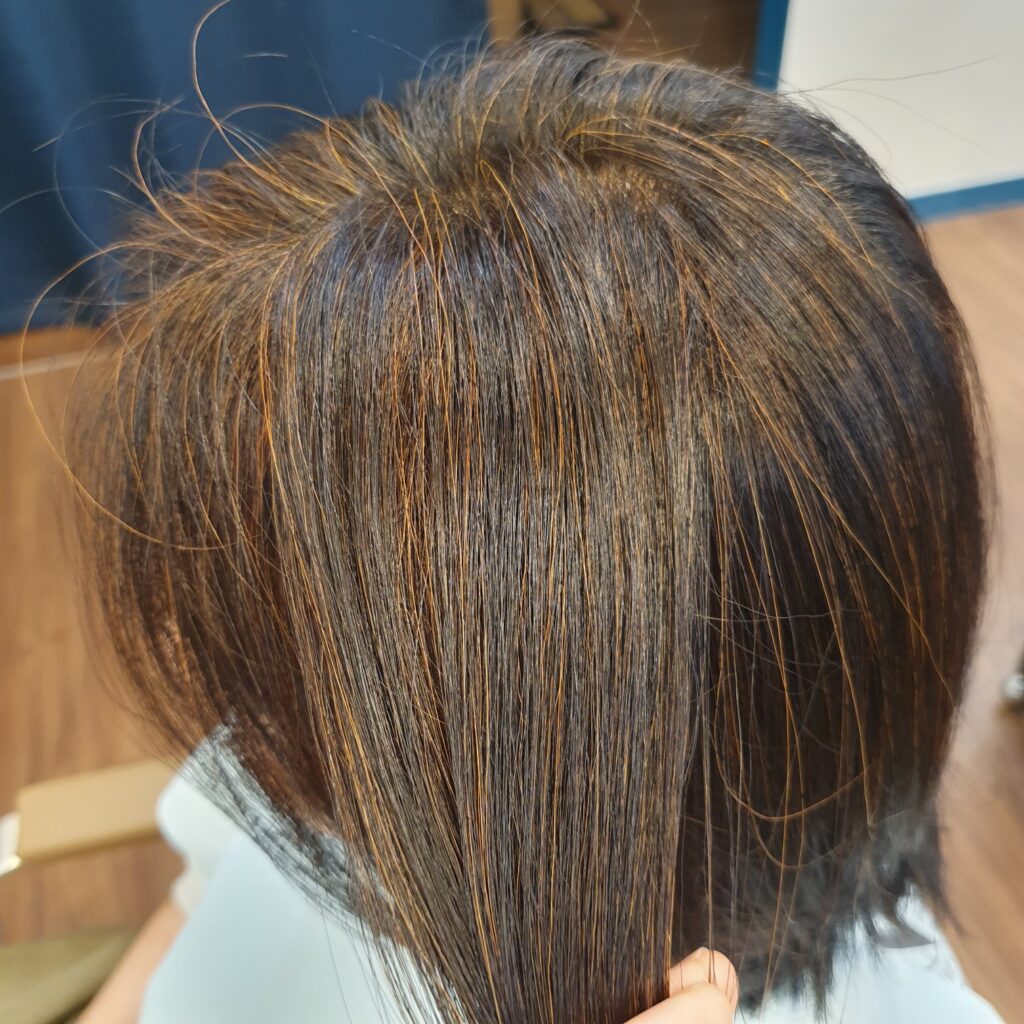 100% 순수 허브 파우더를 활용한 천연 염색 부작용 방지 케어